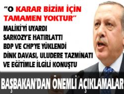 Başbakan Erdoğan dan önemli açıklamalar 